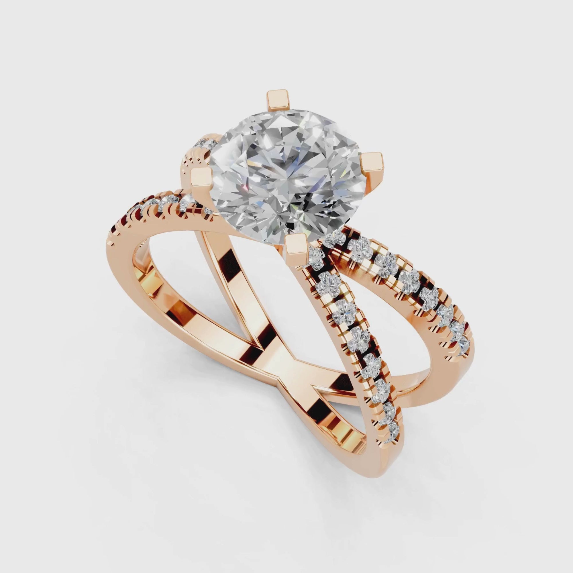 Klarissa Classic Round Diamond Ring