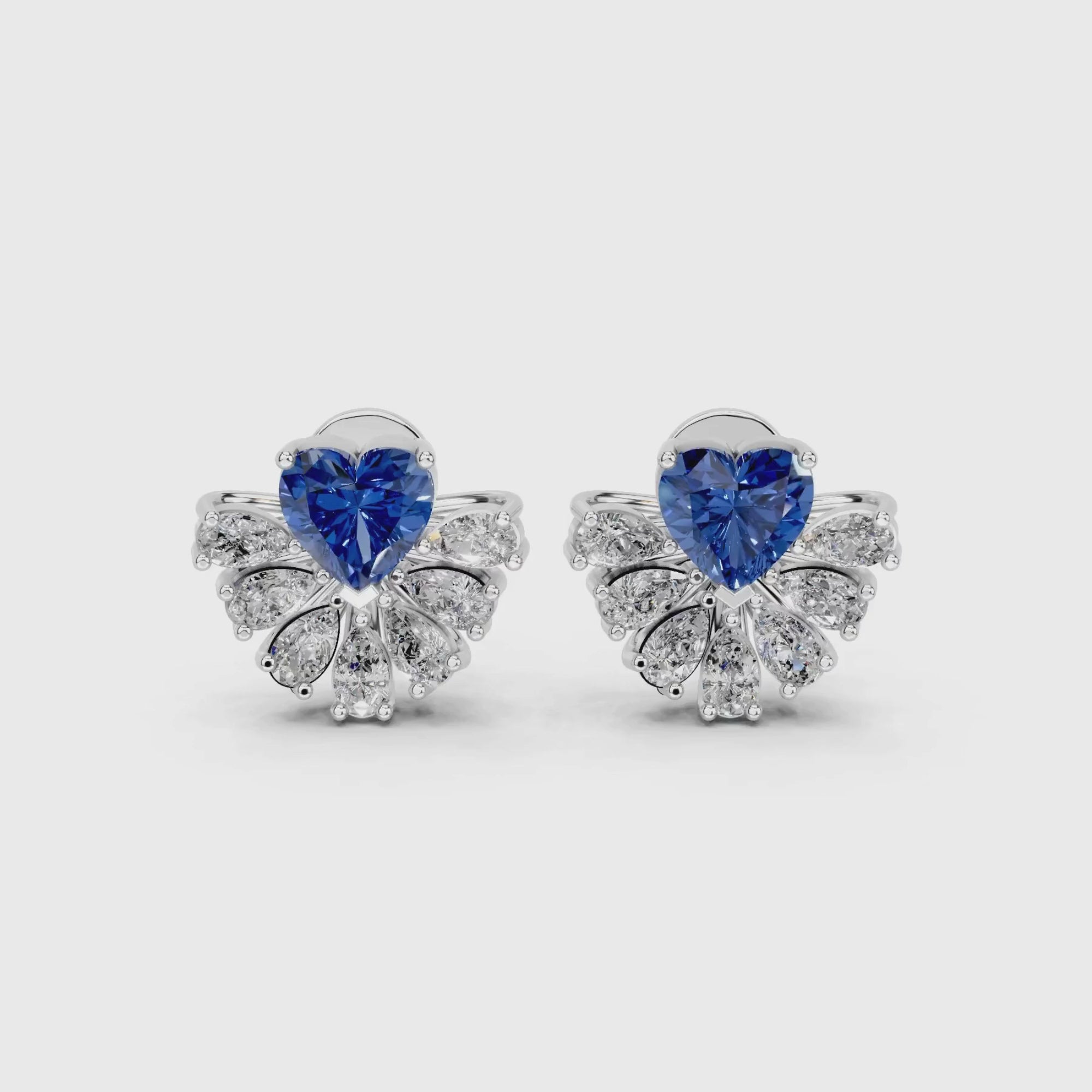 Vintage Luxe: 2.5 CT Diamond Earrings