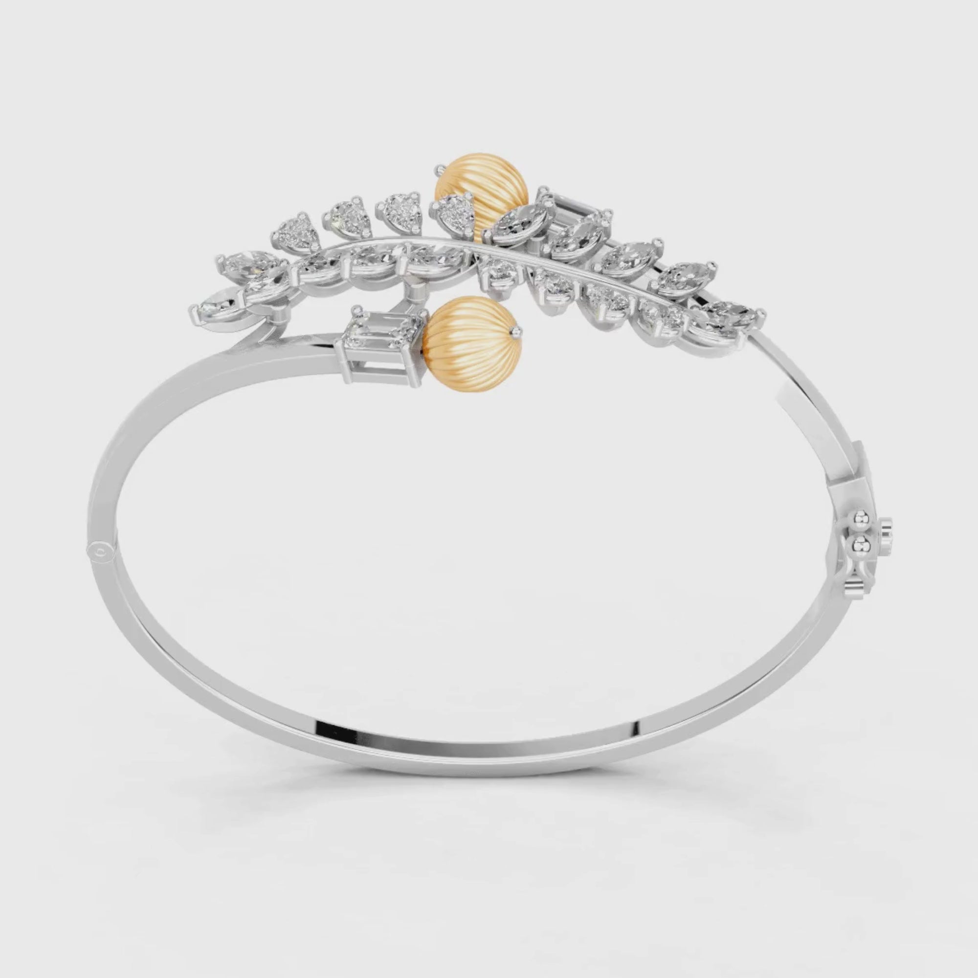 Autumn Vine Diamond Bracelet