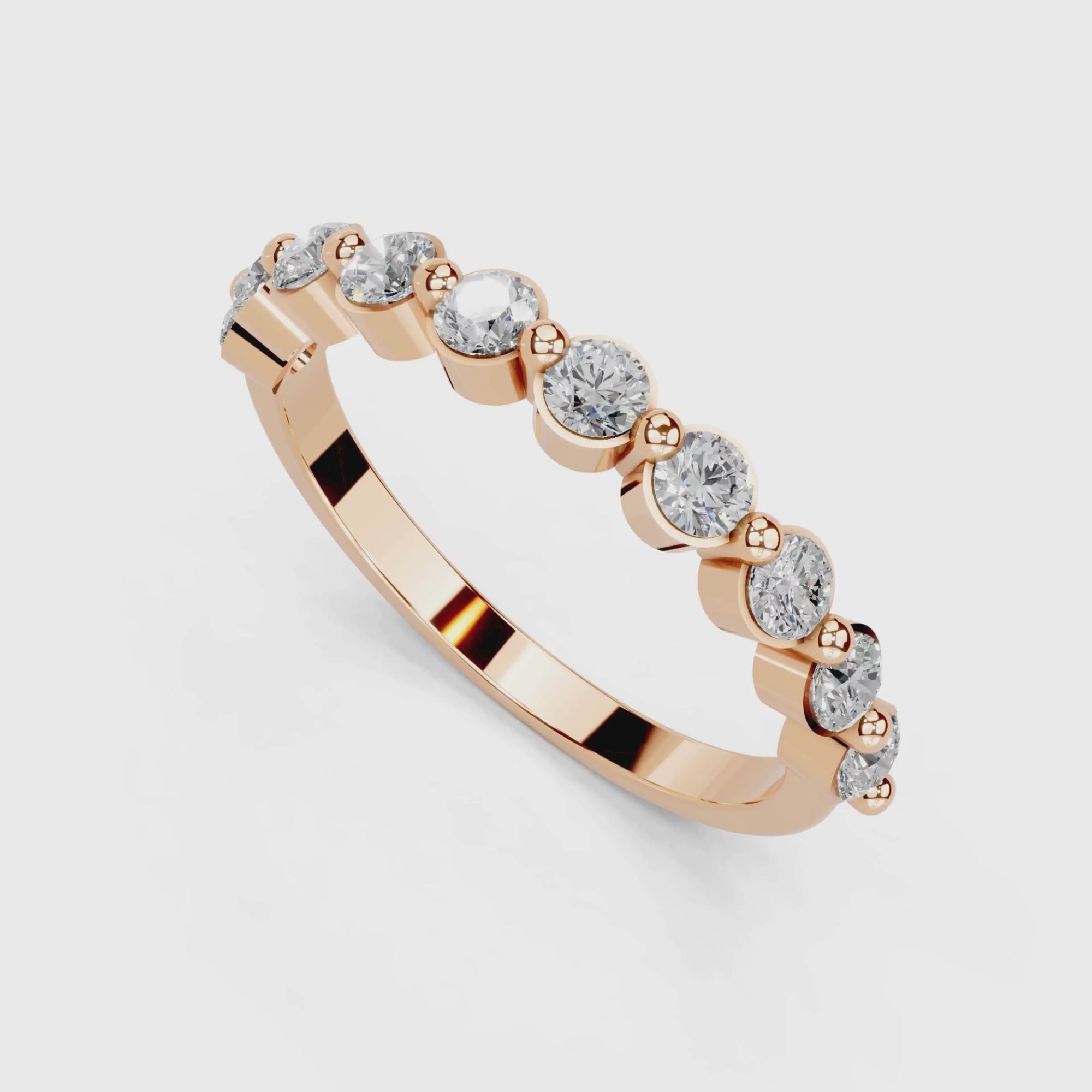 Cassiopeia Diamond Stackable Ring