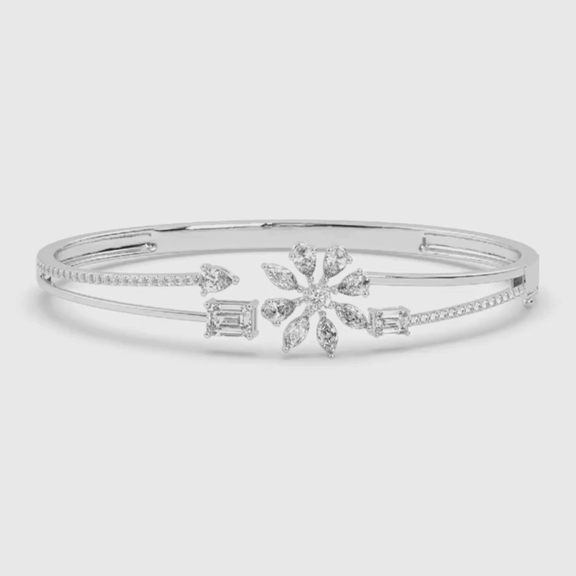 Spring Bloom Diamond Bracelet