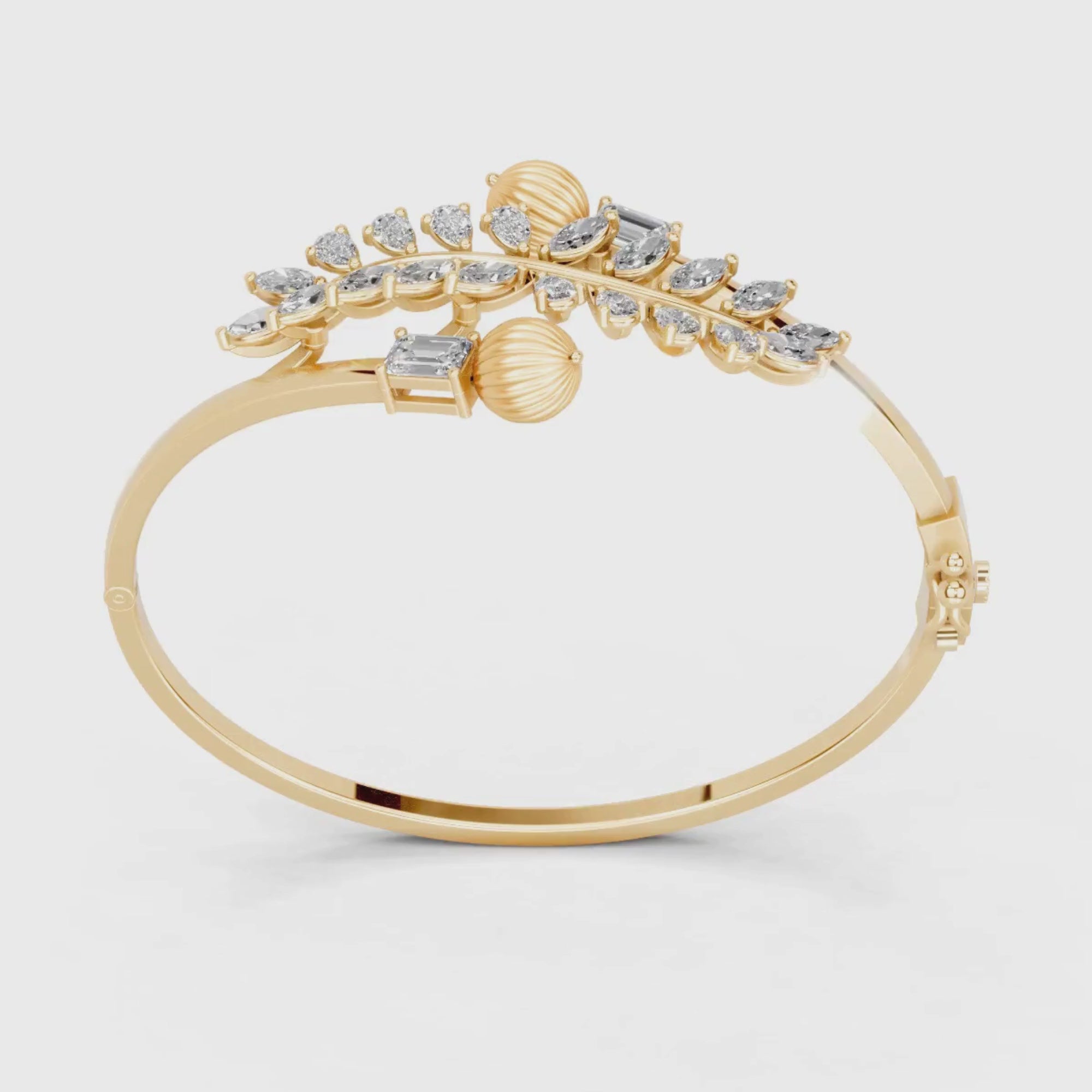 Autumn Vine Diamond Bracelet