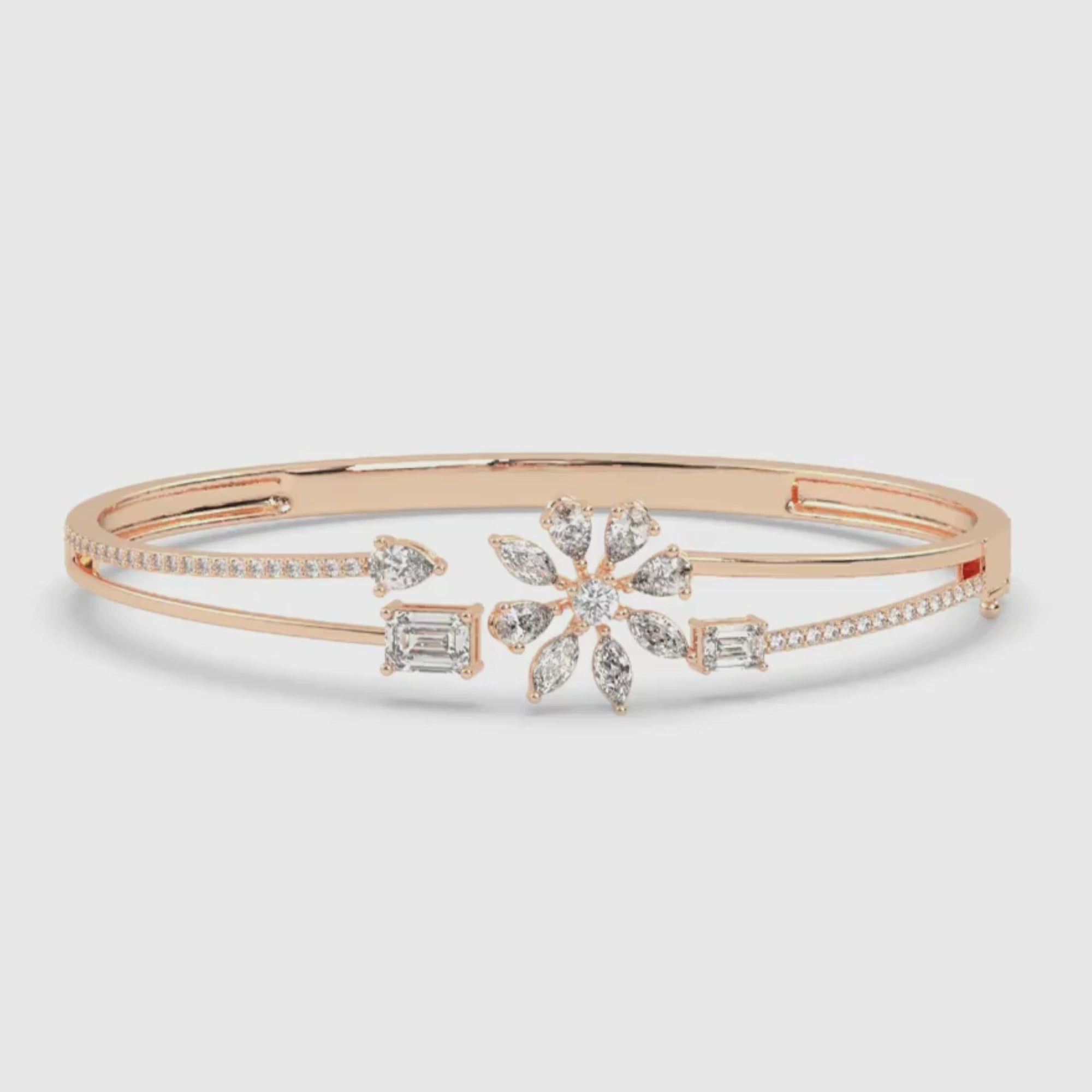 Spring Bloom Diamond Bracelet