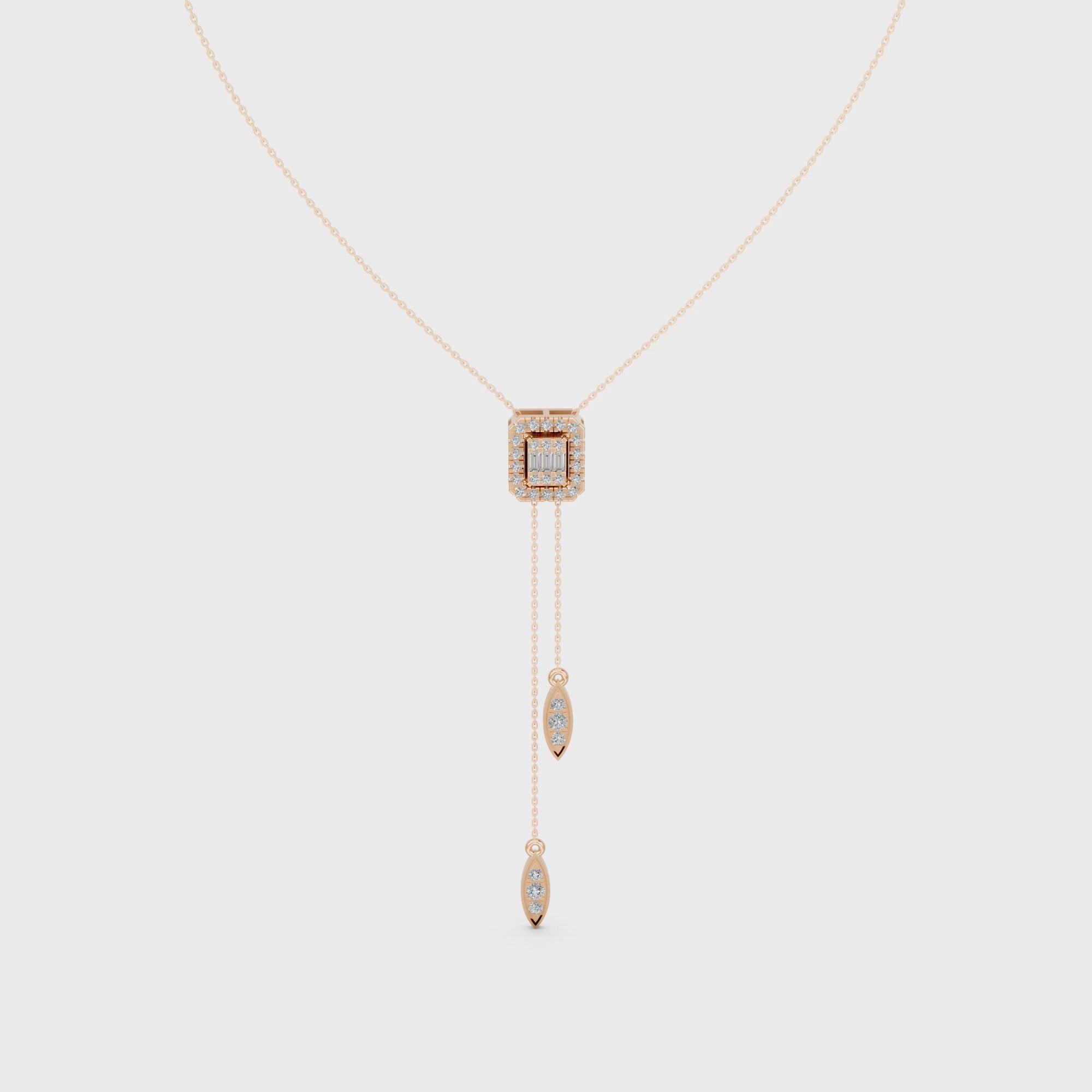 Celestial Strings Diamond Pendant