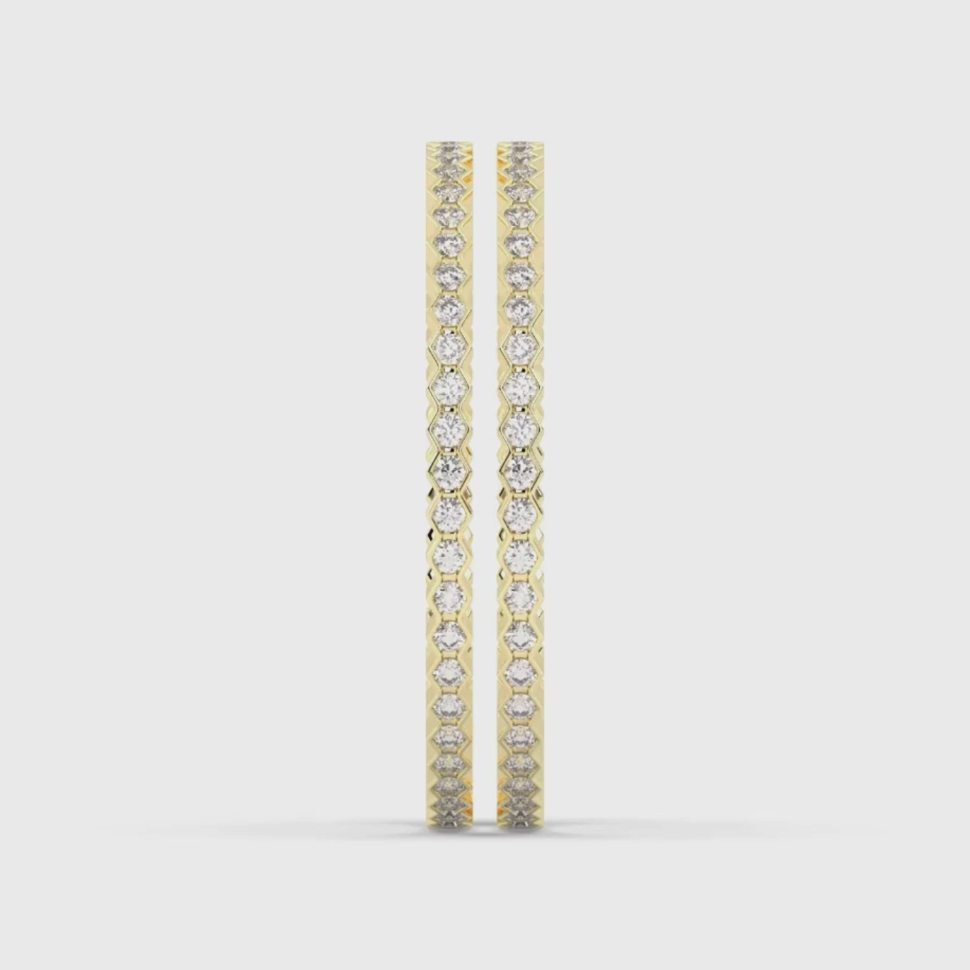 Taj Luster Diamond Bangle
