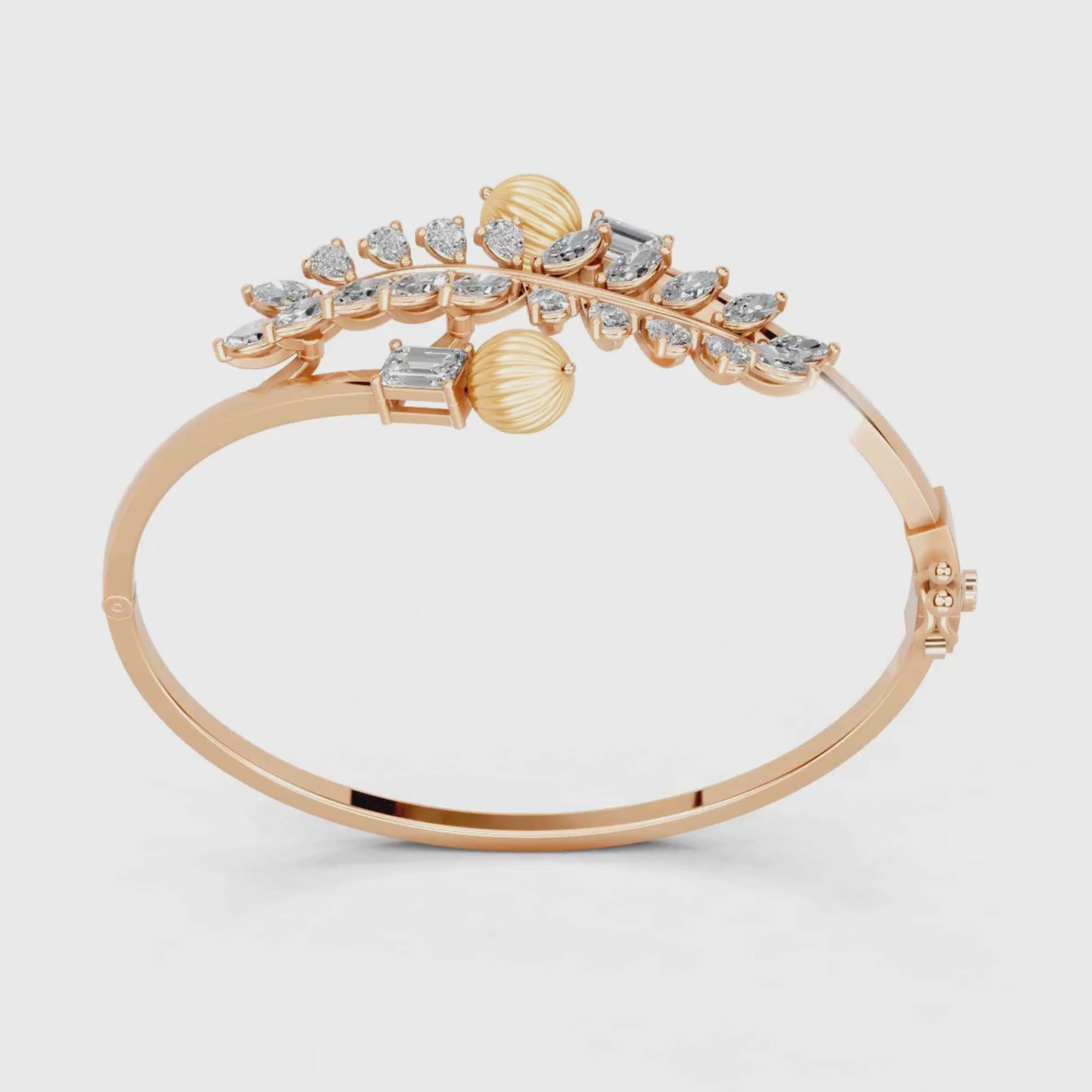 Autumn Vine Diamond Bracelet