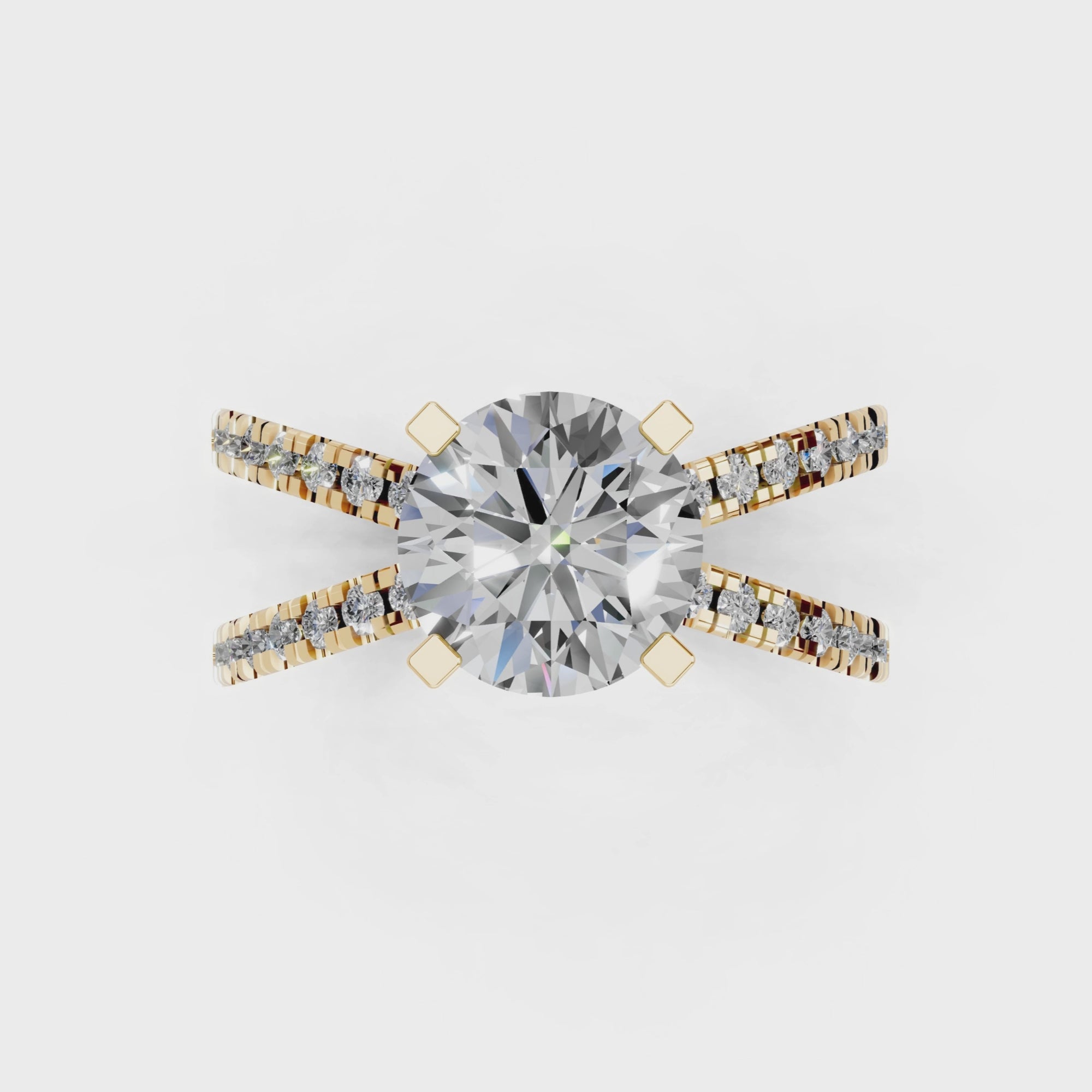Klarissa Classic Round Diamond Ring