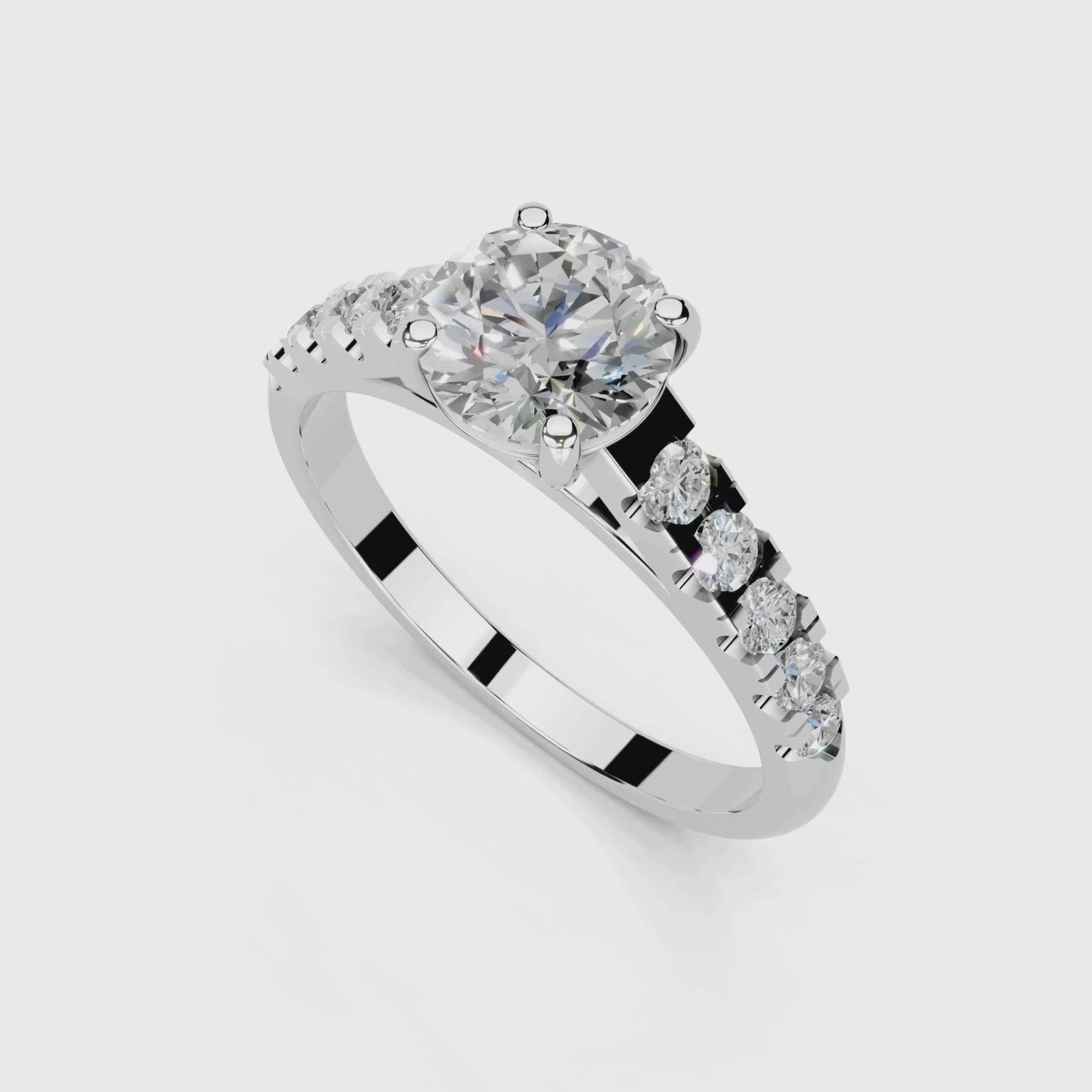 Elara Rose Diamond Ring