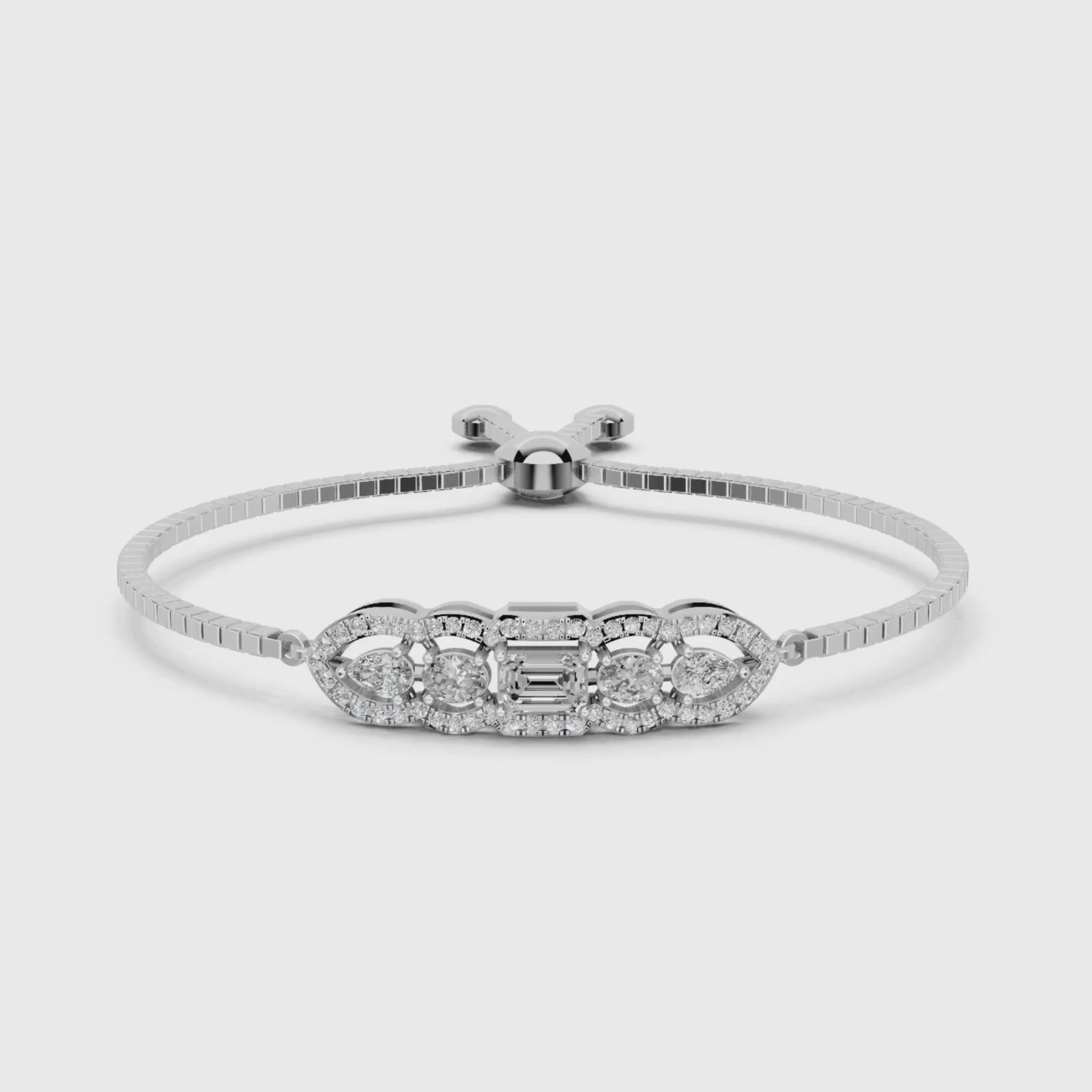 Nyx Threads Diamond Bracelet