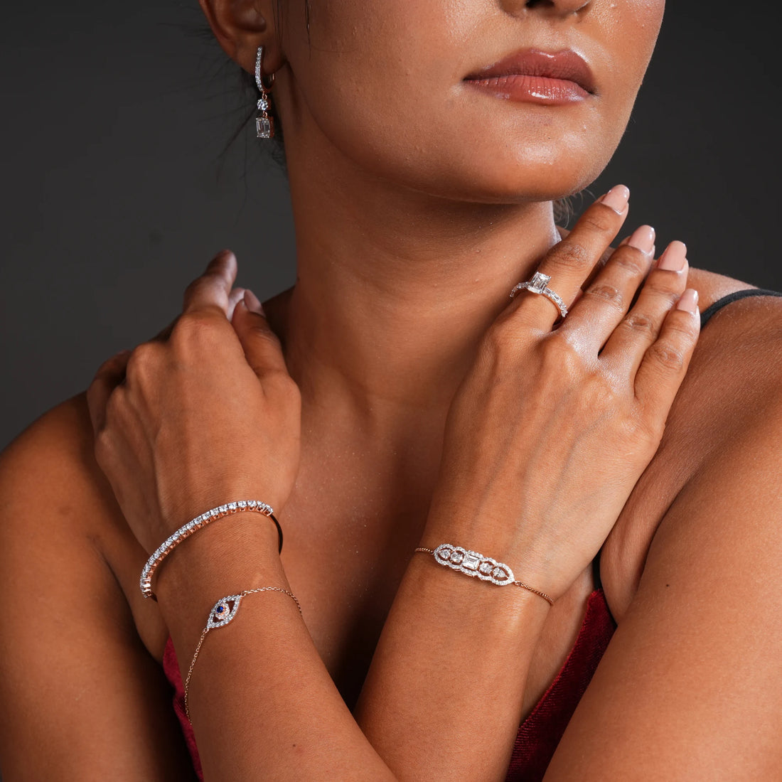 2.6 Carat Cosmic Allure Emerald Drops