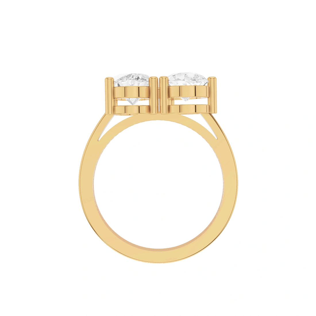 Romeo & Juliet Pear and Oval Ring