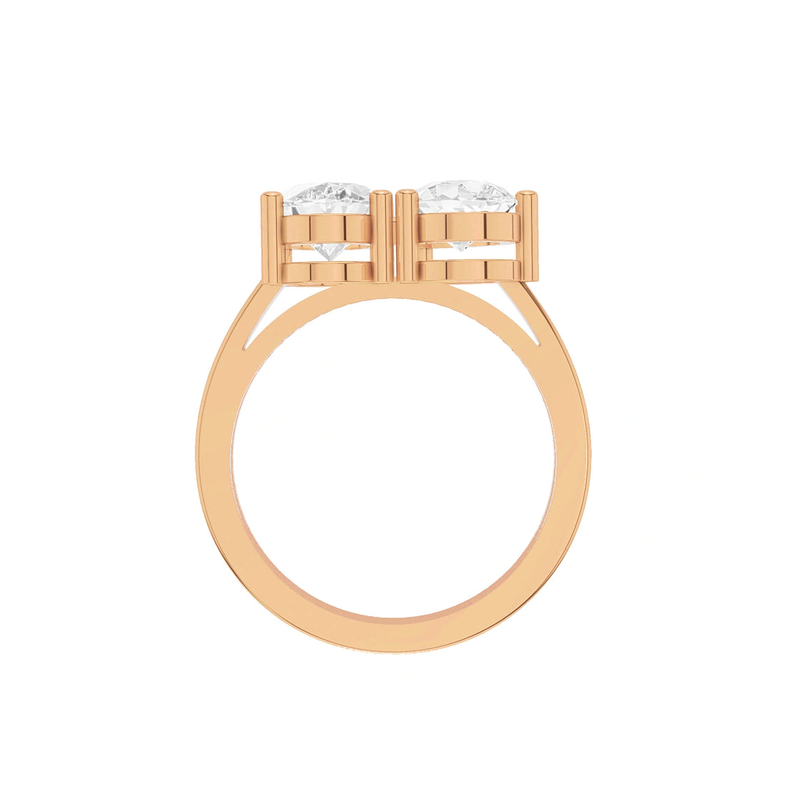 Romeo & Juliet Pear and Oval Ring