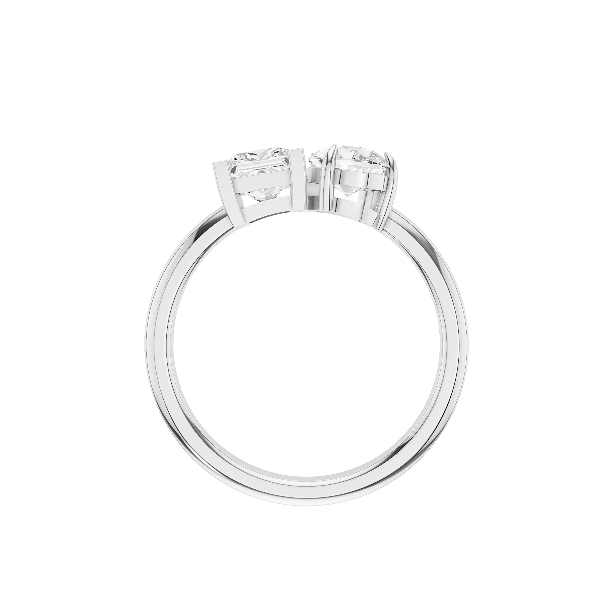 Ross & Rachel Princess and Pear Ring