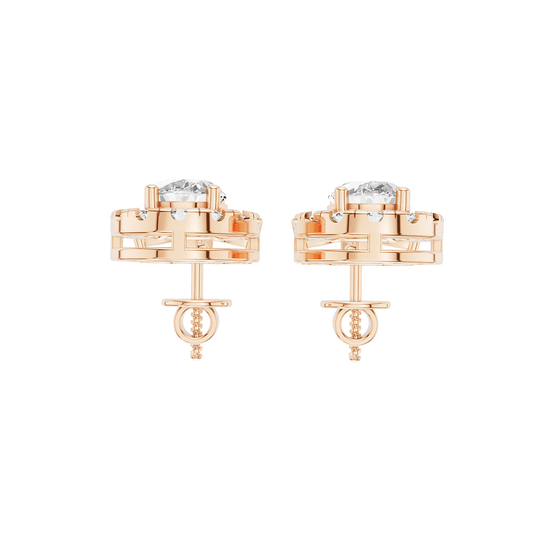 Ishani Oval and Marquise Diamond Drop Earrings