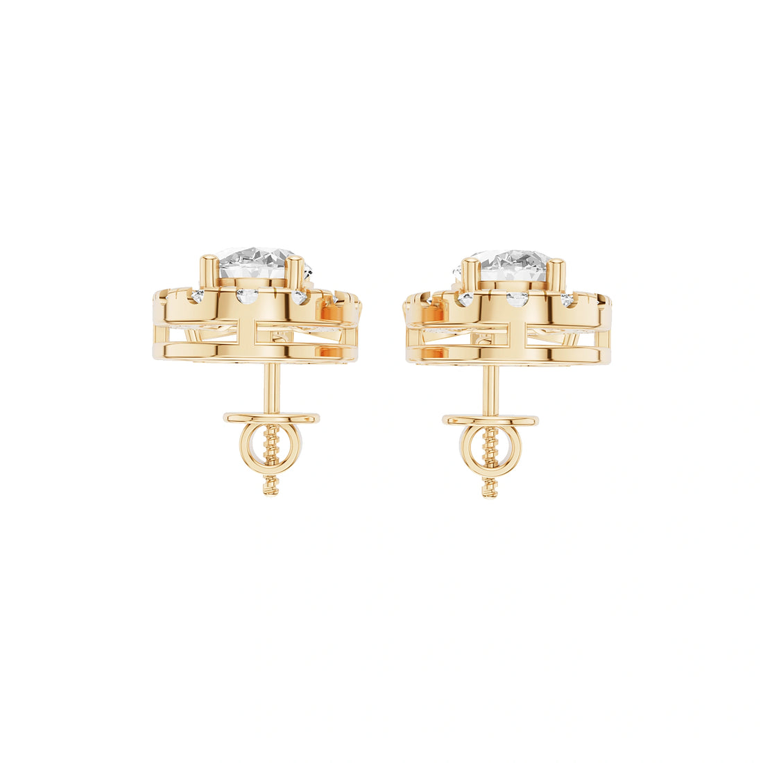 Ishani Oval and Marquise Diamond Drop Earrings