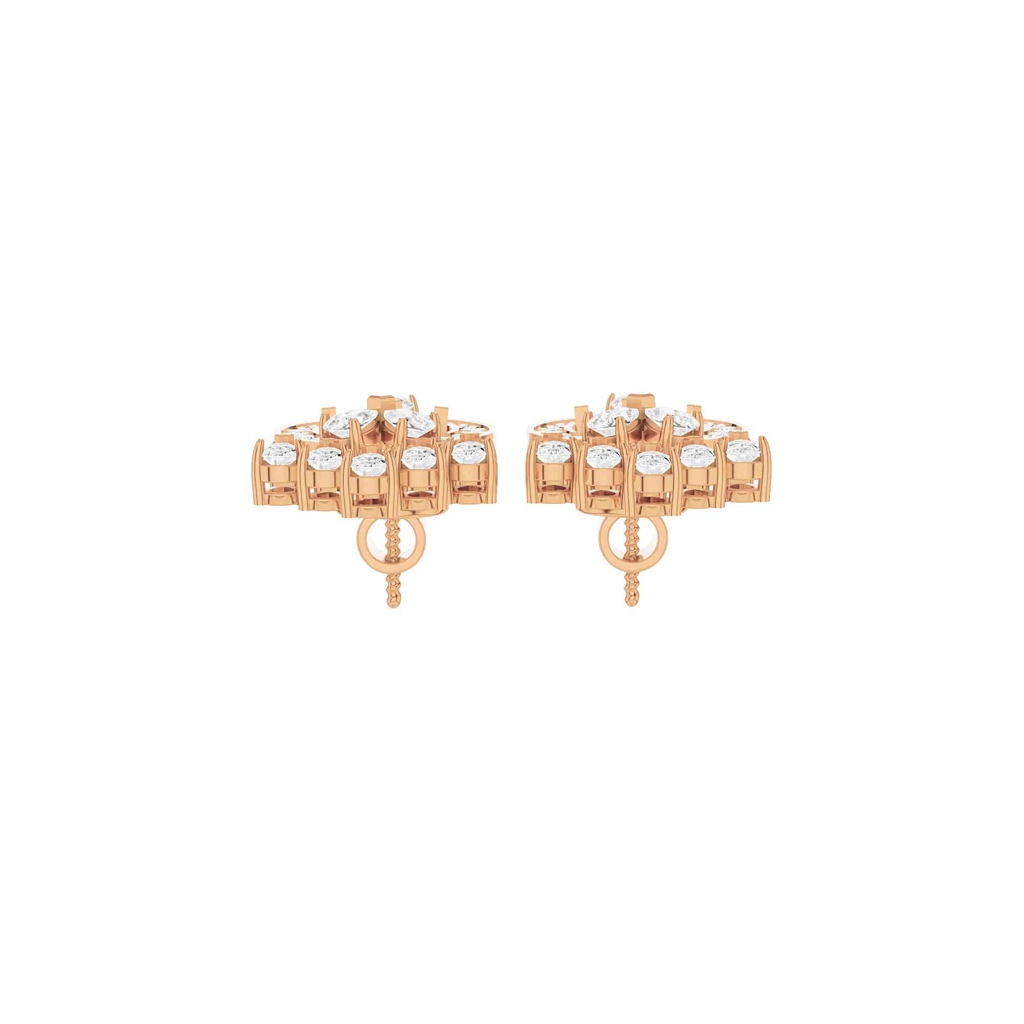 Farah Diamond Butterfly Earrings