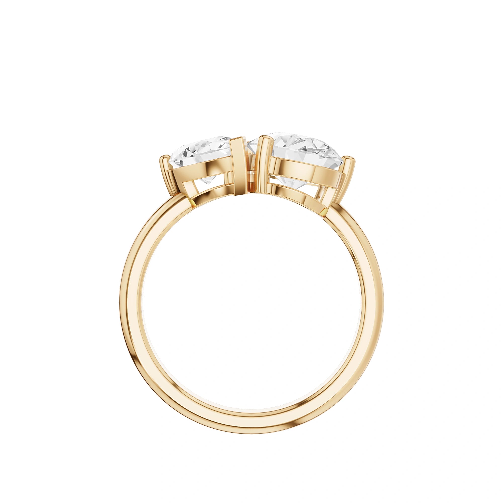 Zeus & Hera Pear Diamond Ring