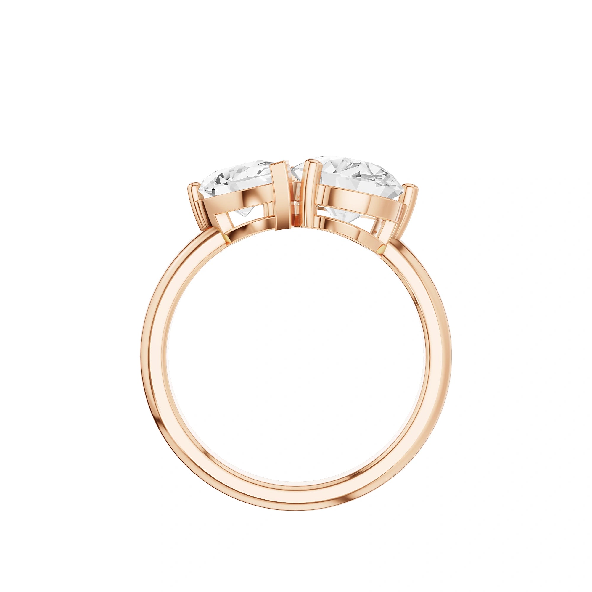 Zeus & Hera Pear Diamond Ring