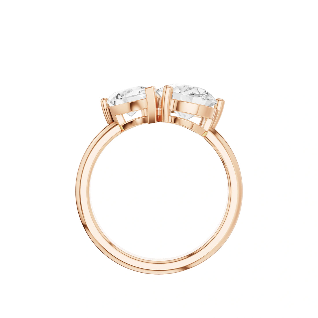 Zeus & Hera Pear Diamond Ring