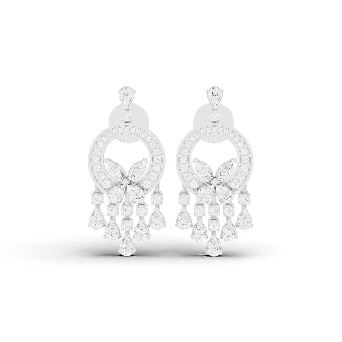 Farah Diamond Butterfly Earrings