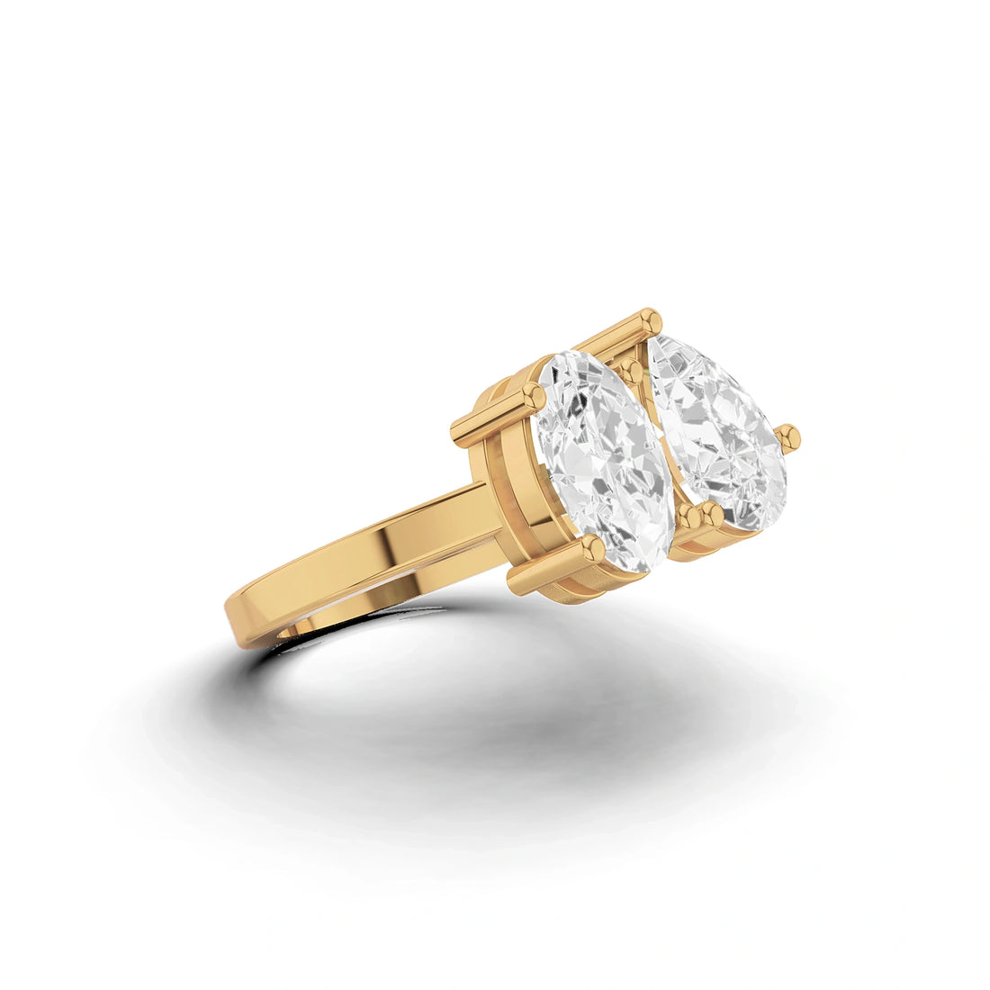 Romeo & Juliet Pear and Oval Ring