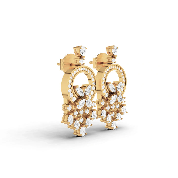 Farah Diamond Butterfly Earrings