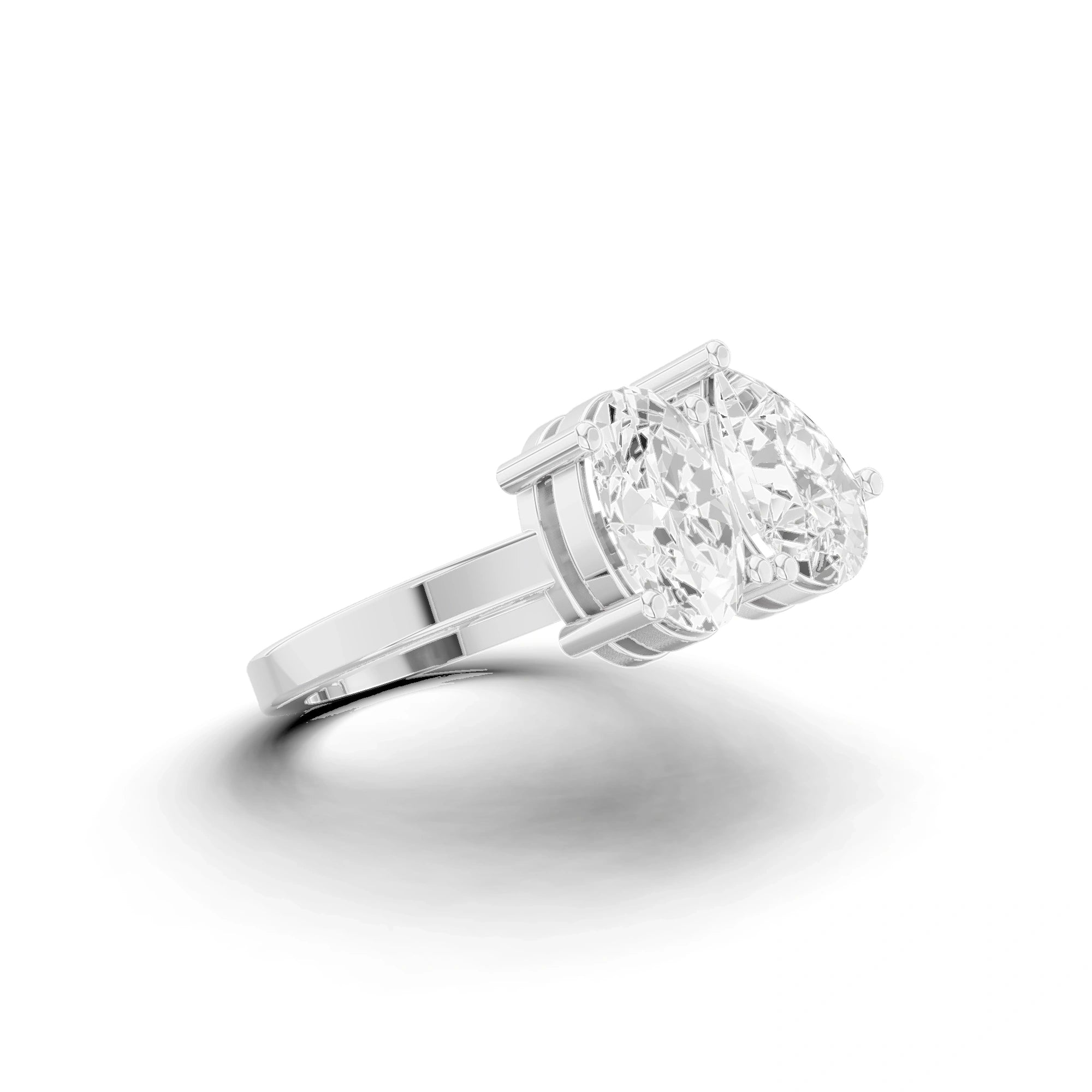 Romeo & Juliet Pear and Oval Ring