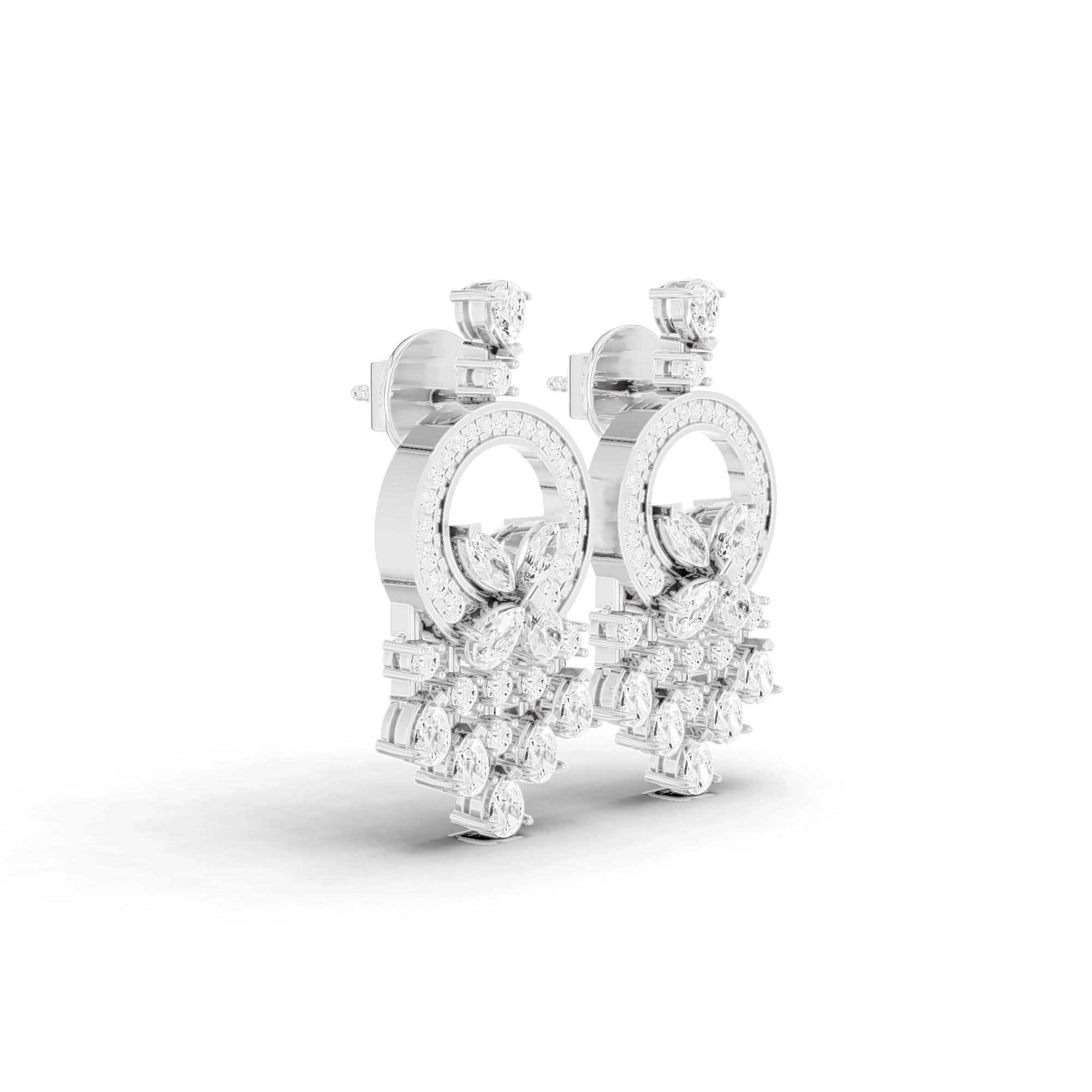Farah Diamond Butterfly Earrings