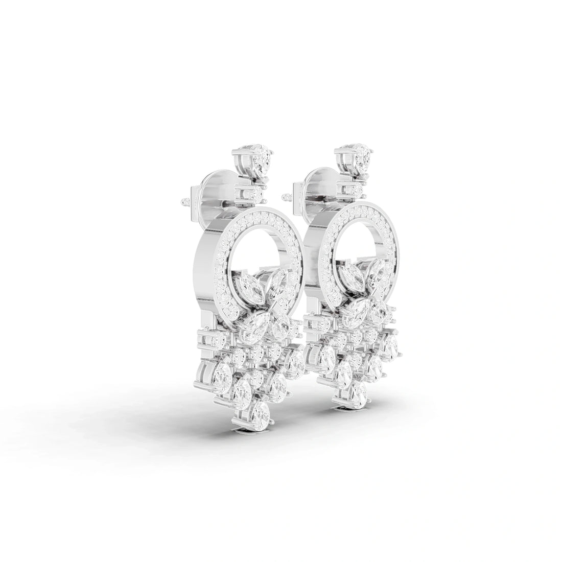Farah Diamond Butterfly Earrings
