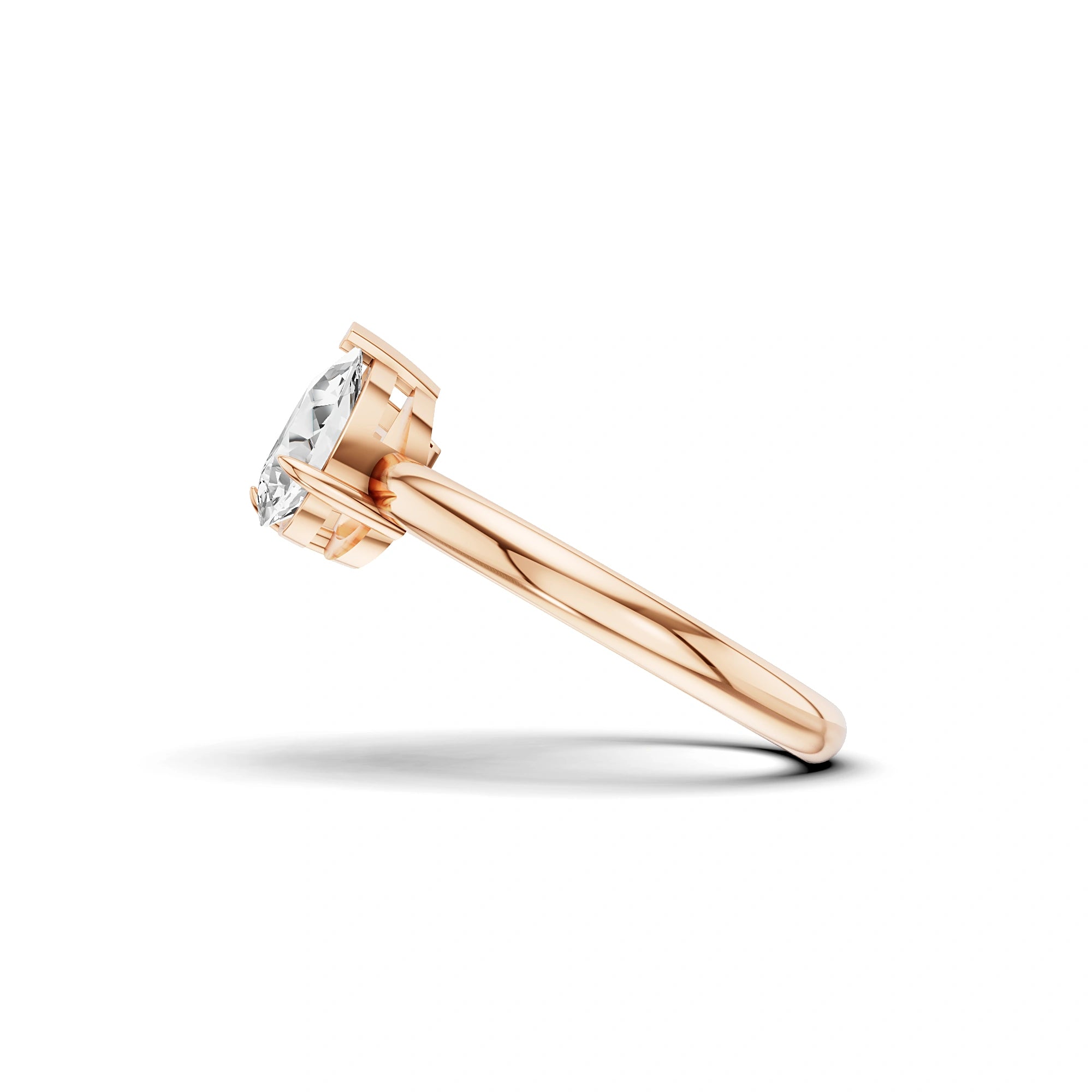 Ross & Rachel Princess and Pear Ring