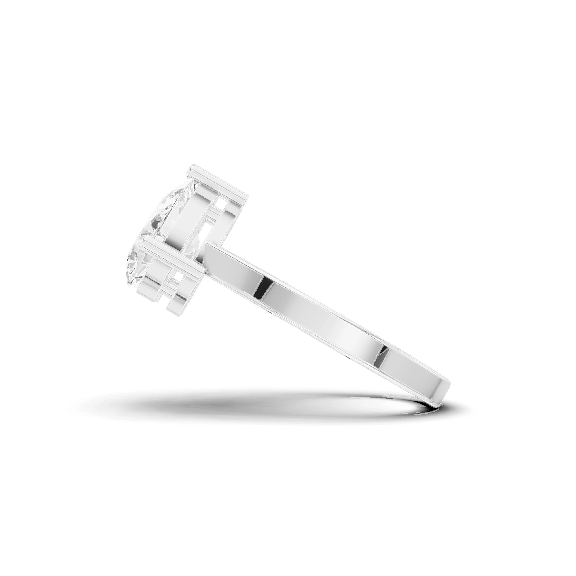 Romeo & Juliet Pear and Oval Ring